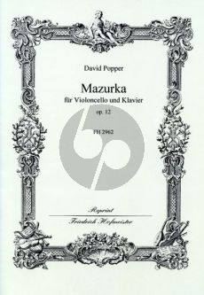 Popper Mazurka Op.12 Violoncello-Klavier