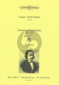 Merkel 20 Praeludien Op. 160 Orgel (Hans-Peter Bähr)