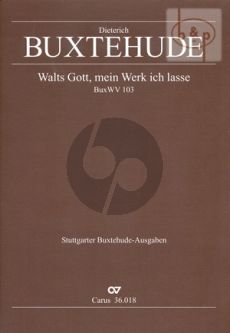 Walts Gott, mein Werk ich lasse BWV 103 SATB- 2 Vi.-Bc