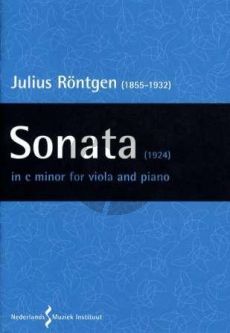 Rontgen Sonate c-minor Viola and Piano (1924)