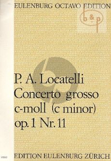 Concerto Grosso c-moll Op.1 / 11 (String Orch.)