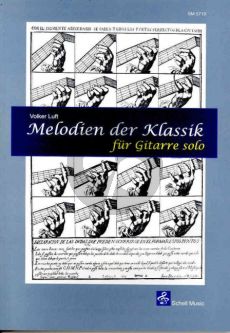 Melodien der Klassik für Gitarre (Volker Luft)