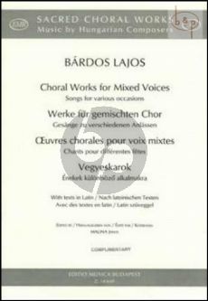 Songs for Various Occasions (SATB)