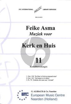 Asma Kerk en Huis Vol. 11 11 Koraalbewerkingen voor Orgel