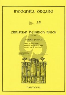 Rinck 3 Choralpartitas Orgel (Ewald Kooiman)