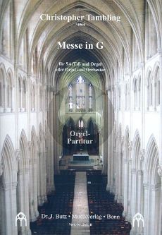Tambling Messe in G SA(T)B und Orgel (Orgelfassung)