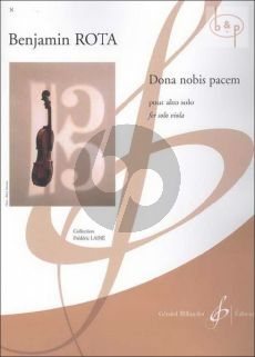 Dona nobis pacem for Viola Solo