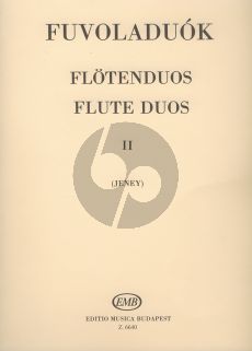 Album Flute Duets Vol.2 for 2 Flutes (Edited by Zoltan Jeney)