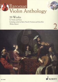Baroque Violin Anthology Vol.2 (29 Works) (Violin-Piano)