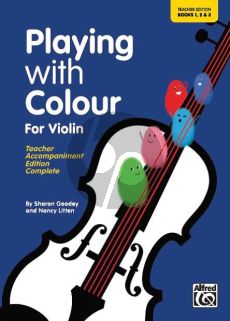 Litten-Goodey Playing With Colour For Violin Teacher Book