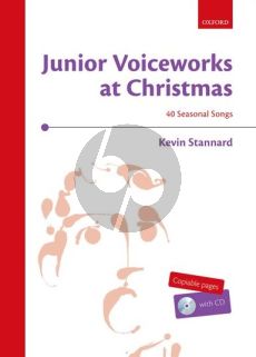 Stannard Junior Voiceworks at Christmas Children's choir (up to four parts) (Bk-Cd)