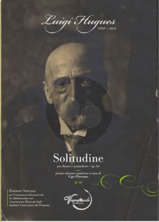 Hugues Solutudine Opus 63 Flute and Piano (edited by Ugo Piovano)