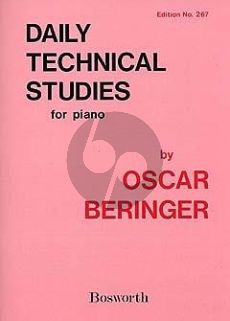 Beringer Daily Technical Studies for Piano