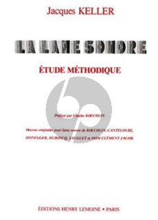 Album La Lame Sonore Etude Methodique for Musical Saw (Zingende Zaag)