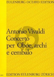 Vivaldi Konzert C-dur PV 44 (F.VII:4) Oboe-Streicher-Bc Partitur