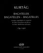 Kurtag 7 Bagatelles Op.14D for Flute, Double Bass and Piano Score