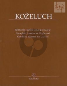 Samtliche Sonaten fur Clavier Vol.1 (No.1 - 12) (1780 - 1784)