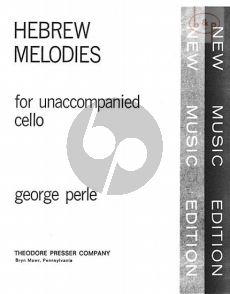 Hebrew Melodies (1945) for Cello Solo
