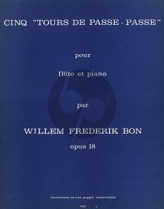 Bon 5 Tours de Passe-Passe Op.18 Flute et Piano