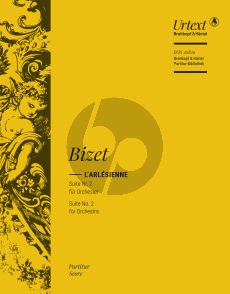 Bizet L'Arlésienne Suite No.2 (Orchestra) Full Score (edited by Lesley A. Wright) (Urtext)