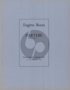 Bozza Parthie pour Alto seul