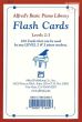 Flash Cards Levels 2 - 3