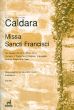 Caldara  Missa Francisci SATB soli-SATB-Orch. Full Score