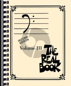 Real Book Vol.3 Bass Clef Edition