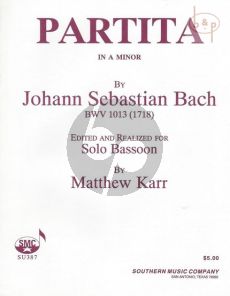 Partita a-minor for Bassoon solo