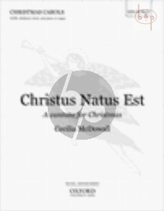 Christus Natus Est Soparno Solo-SATB-Children's Choir-Organ