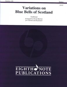 Marlatt Variations on Blue Bells of Scotland Clarinet and Piano