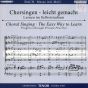 Messe h-moll (Hohe Messe) BWV 232 Tenor Chorstimme