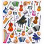 Muziek Instrumenten Stickers (Stickers Musical Instruments)