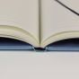 Henle Notebook,  Lined inner pages with a light blue cover