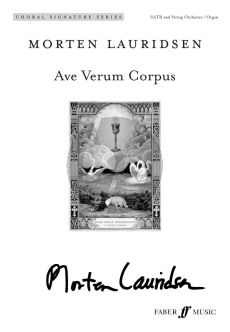 Lauridsen Ave Verum Corpus SATB-String Orchestra/Organ