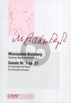 Weinberg Sonate No.1 Op.21 (1945) Violoncello-Klavier (Vainberg, Moisei Samuilovich)