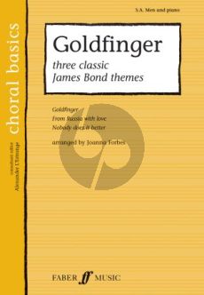 Goldfinger SA-Men-Piano (3 Classic James Bond Themes) (arr. Joanna Forbes and Alexander L'Estrange)