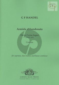 Armida abbandonata (Dietro l'orme fugaci) (Cantata) HWV 105 (Soprano- 2 Vi.-Bc)
