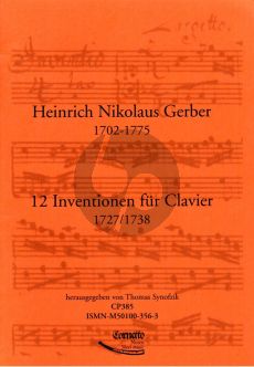 Gerber 12 Inventionen fur Clavier (Thomas Synofzik)