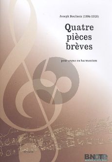 Boulnois 4 Pieces Breves - Petite Suite Orgel oder Harmonium