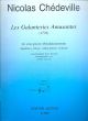 Chedeville Les Galanteries Amusantes 7 Sonaten Vol.1 (No.1-3) fur 2 Altblflockfloten [Floten/Oboen/Violinen] (Herausgeber Arthur von Arx)