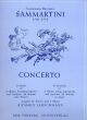 Sammartini Concerto D-major 2 Oboes-Strings-Bc 2 Oboes-Piano red. (Herausgegeben von Robert Lauschmann)