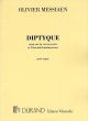 Messiaen Diptique (Essai sur la vie terrestre et l'eternite bienheureuse) Orgue