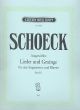 Schoeck Ausgewählte Lieder und Gesänge Vol.2 Tiefe Stimme-Klavier (dt./engl./franz.)