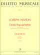 Haydn Streichquartett Op.54 No.2 C-Dur Hob. III:57 2 Violinen, Viola und Violoncello Stimmen (Herausgeber R. Barrett-Ayres und H.C. Robbins Landon)