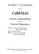 Casadesus Cadenzas to Mozart Pianoconcerto KV 466 Piano solo