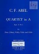 Quartet A-Major Op.12 No.2 Fl. [Ob]-Vi.-Va.-Vc.