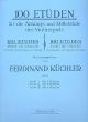 Kuchler 100 Etuden Op.6 Vol.2 30 Etuden fur die Anfangs- und Mittelstufe im Violinspiel