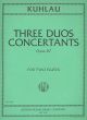 3 Grands Duos Concertantes Op.87 2 Flutes