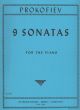 Prokofieff 9 Sonatas Piano (authentic edition)